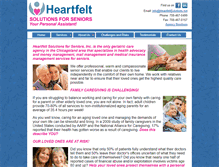 Tablet Screenshot of heartfeltsolutions.net